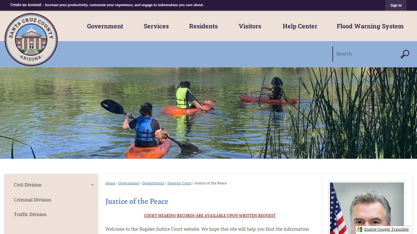 Justice of the Peace | Santa Cruz County, AZ - Official Website